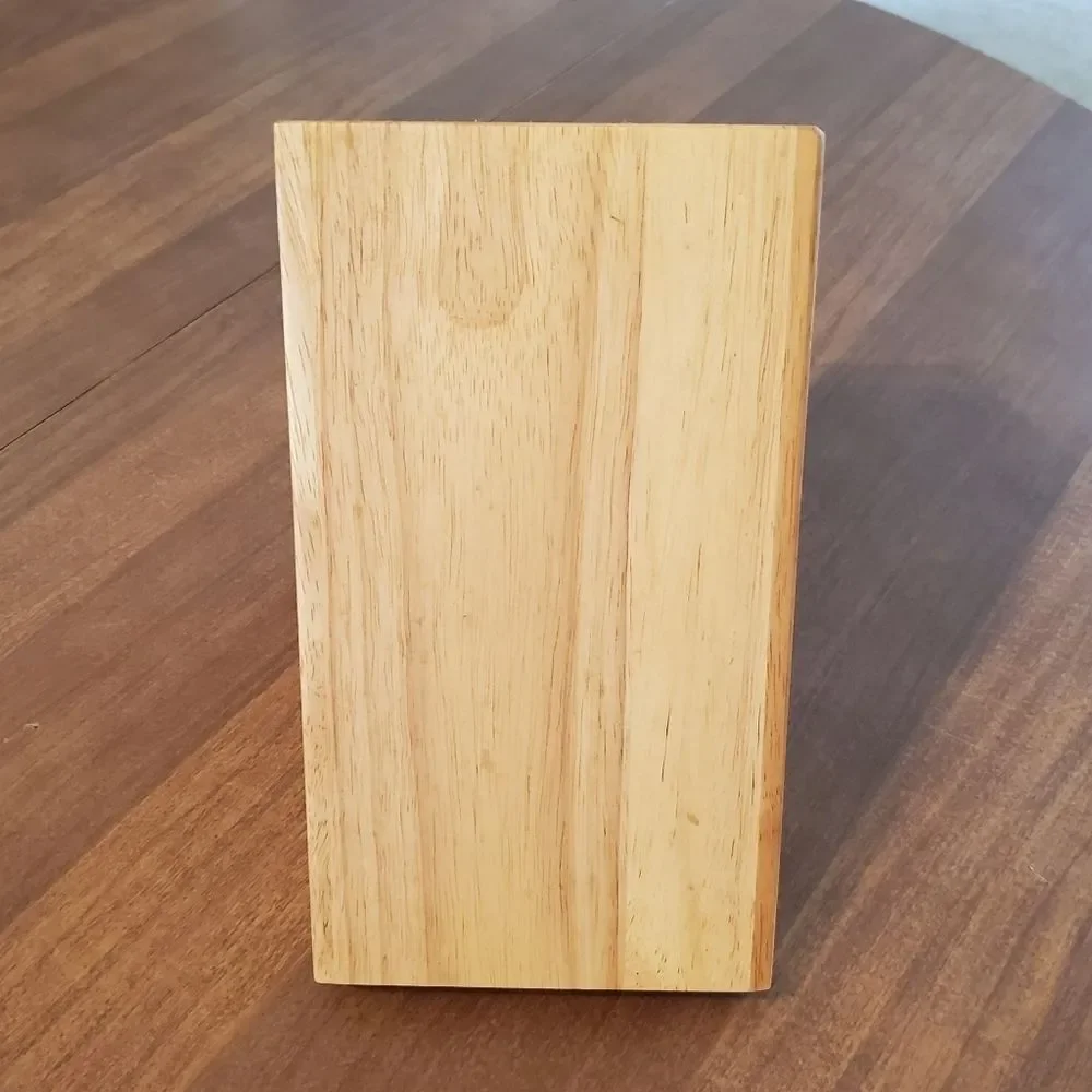 Oneida 11 Slot Wooden Knife Block Storage Utensils Cutlery